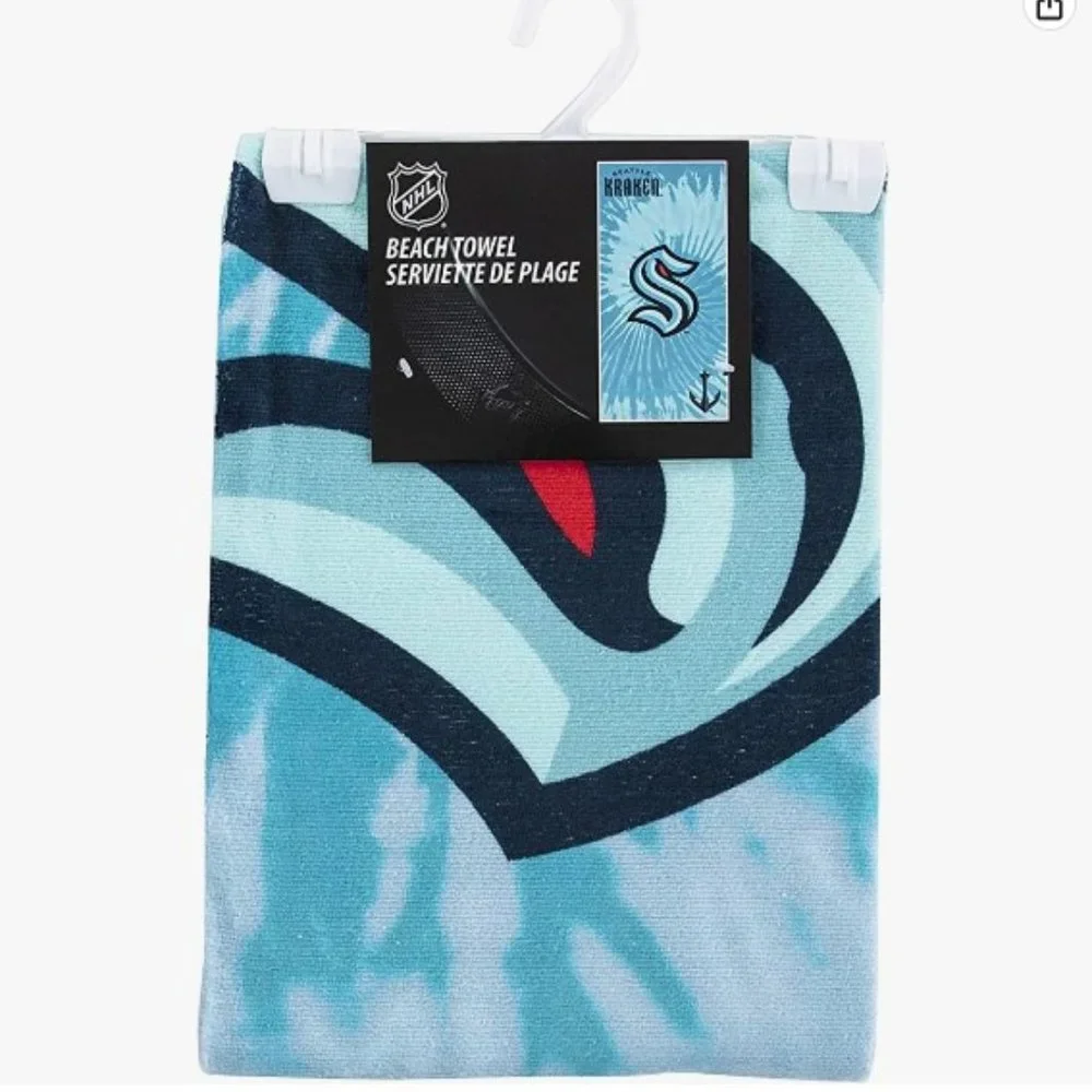 Seattle Kraken Beach Towel - Official NHL Licensed (30